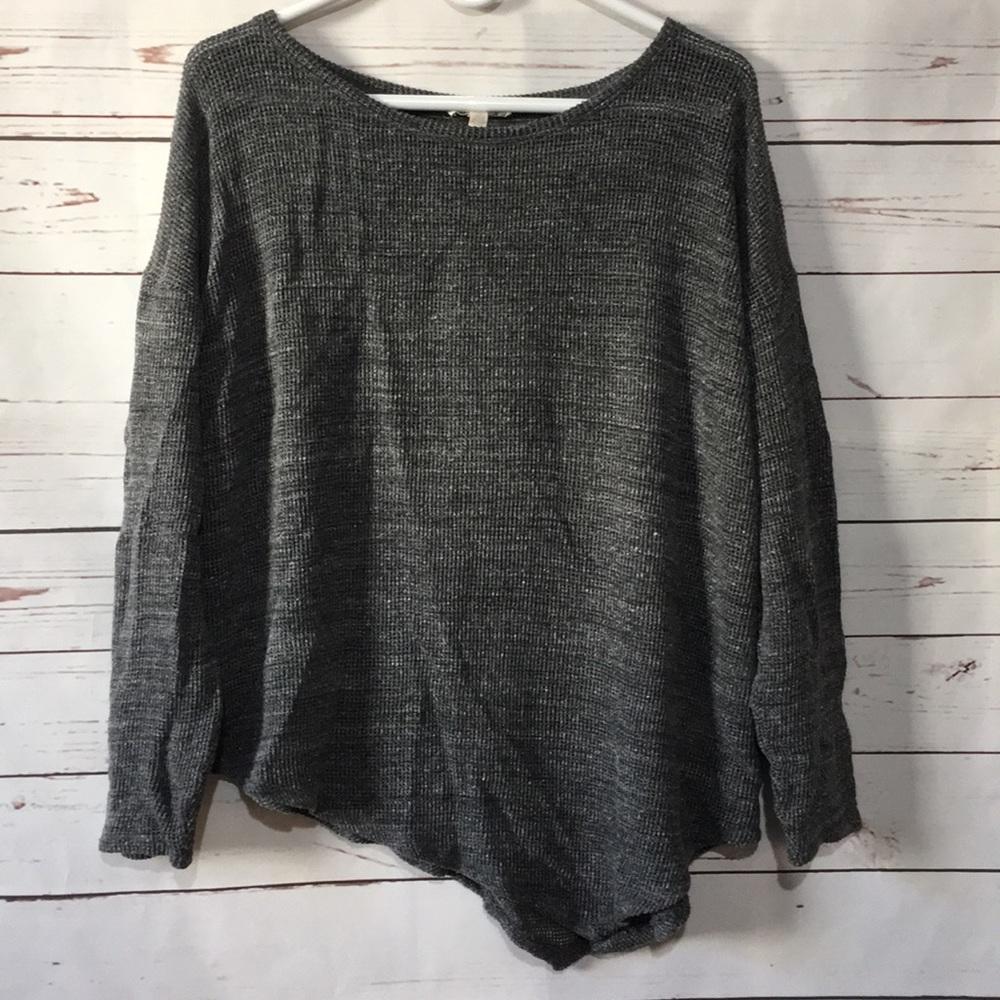 Eileen Fisher Gray Long Sleeve Top